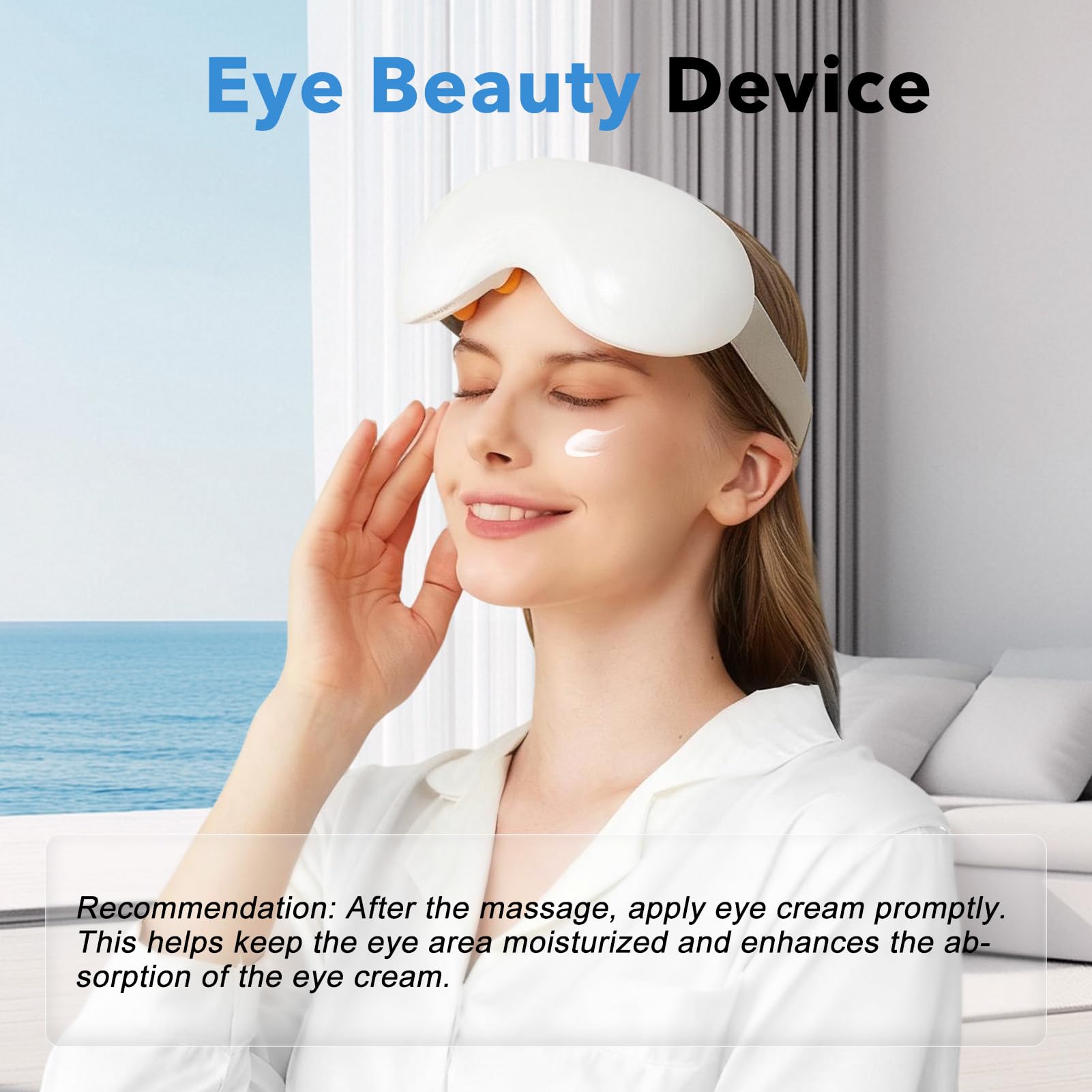 CAMLKE Eye Massager gift-ready packaging signals a thoughtful wellness gift.