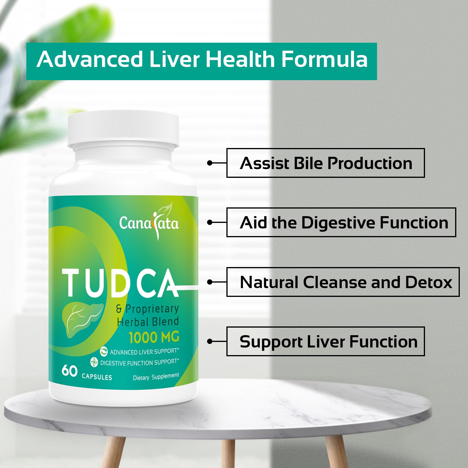 Dandelion root and chicory root displayed together suggest cleansing and digestion support.