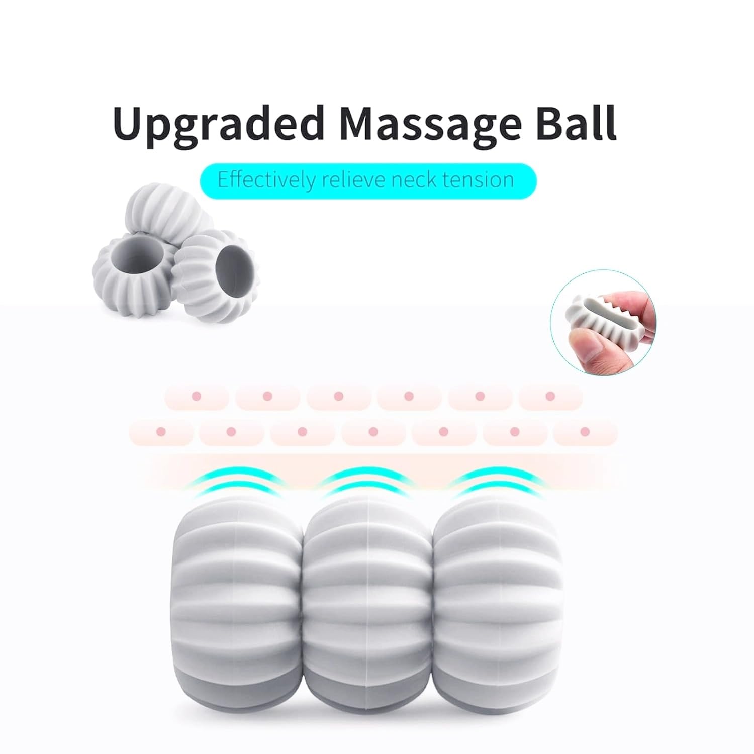 Candy Rise deep‑tissue style massage for neck and shoulders
