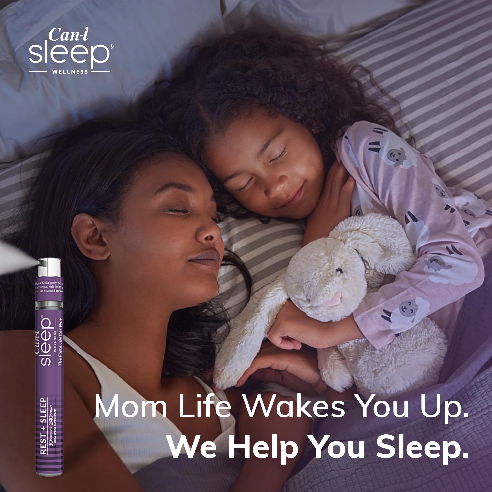 Cani Brands Feel Amazing sleep spray packaging box indicating USA-made quality