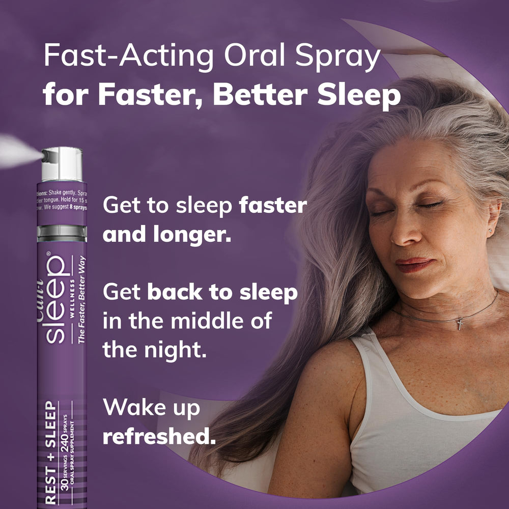 Cani Brands Feel Amazing sleep spray pour action showing simple nightly application