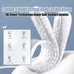 Canlaten·U cloud-tech memory foam heel cushion softens landings.