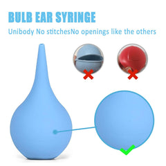 Canumer jeringa oreja punta suave para uso cómodo.