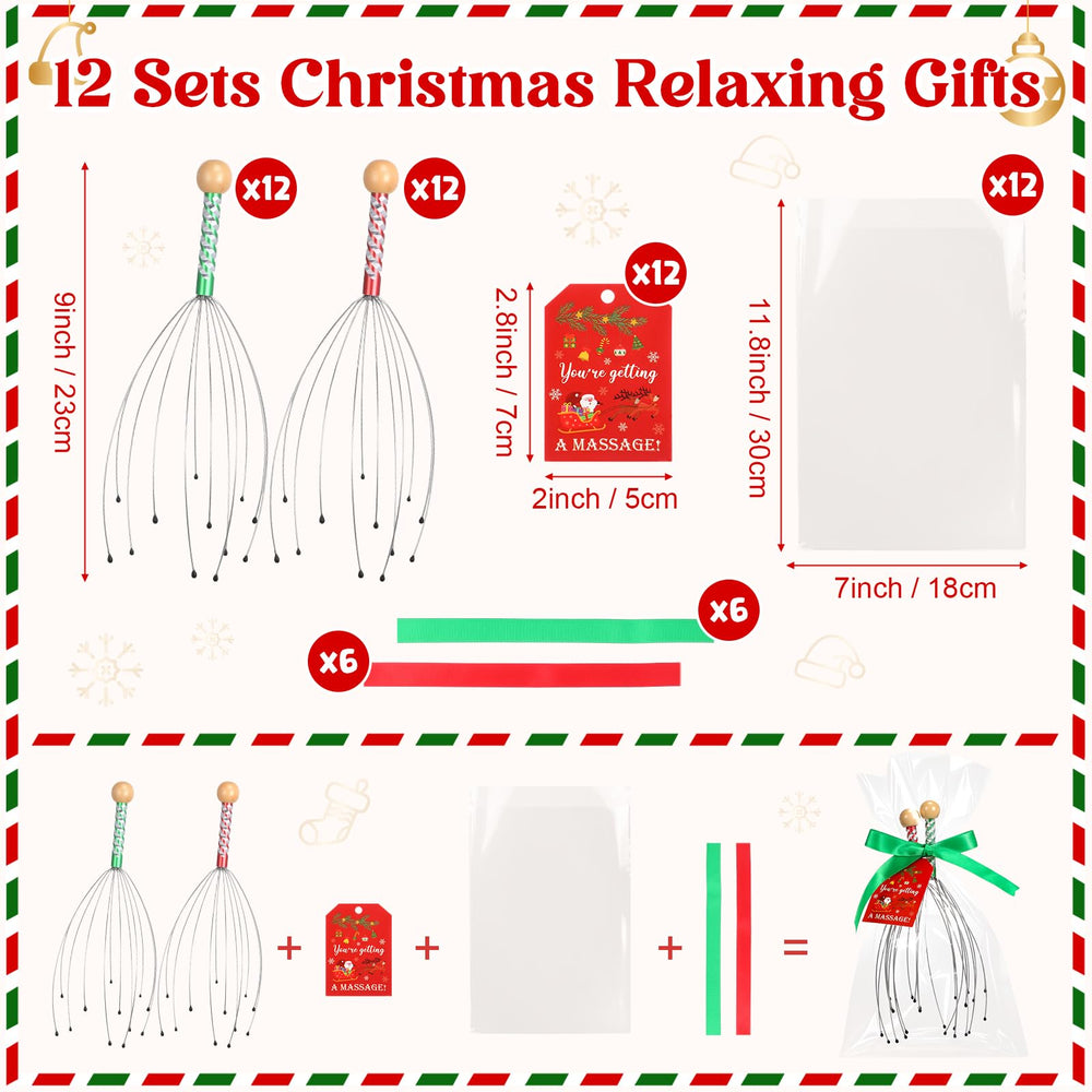 Capoda Christmas cards paired with massager gifts for the season