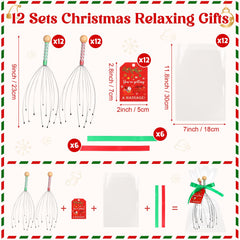 Capoda Christmas cards paired with massager gifts for the season
