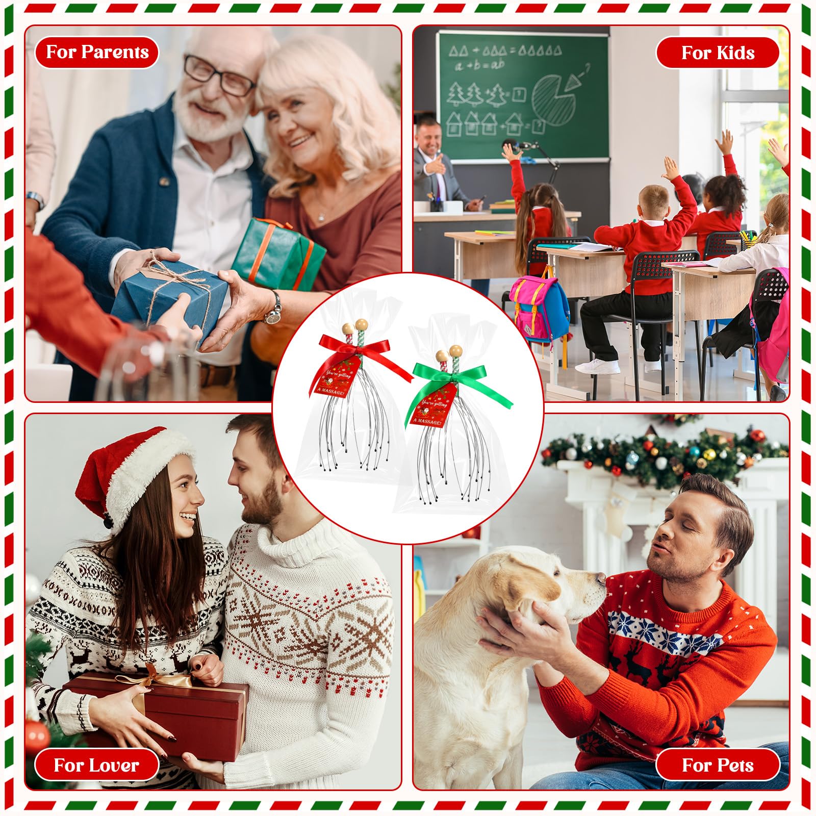 Capoda Christmas tags for personalized gift exchanges