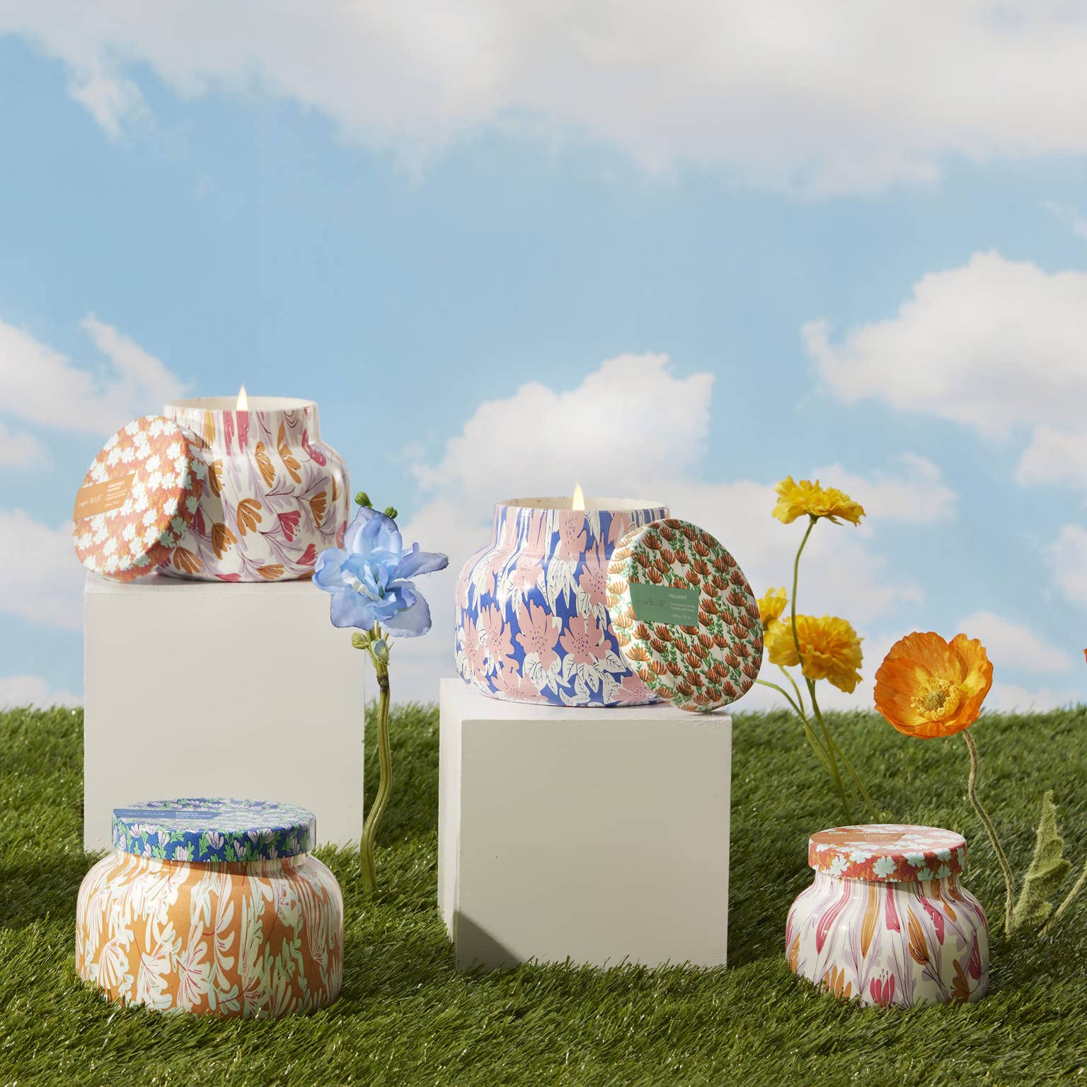 Gift-ready packaging makes Capri Blue Pattern Play a thoughtful present.