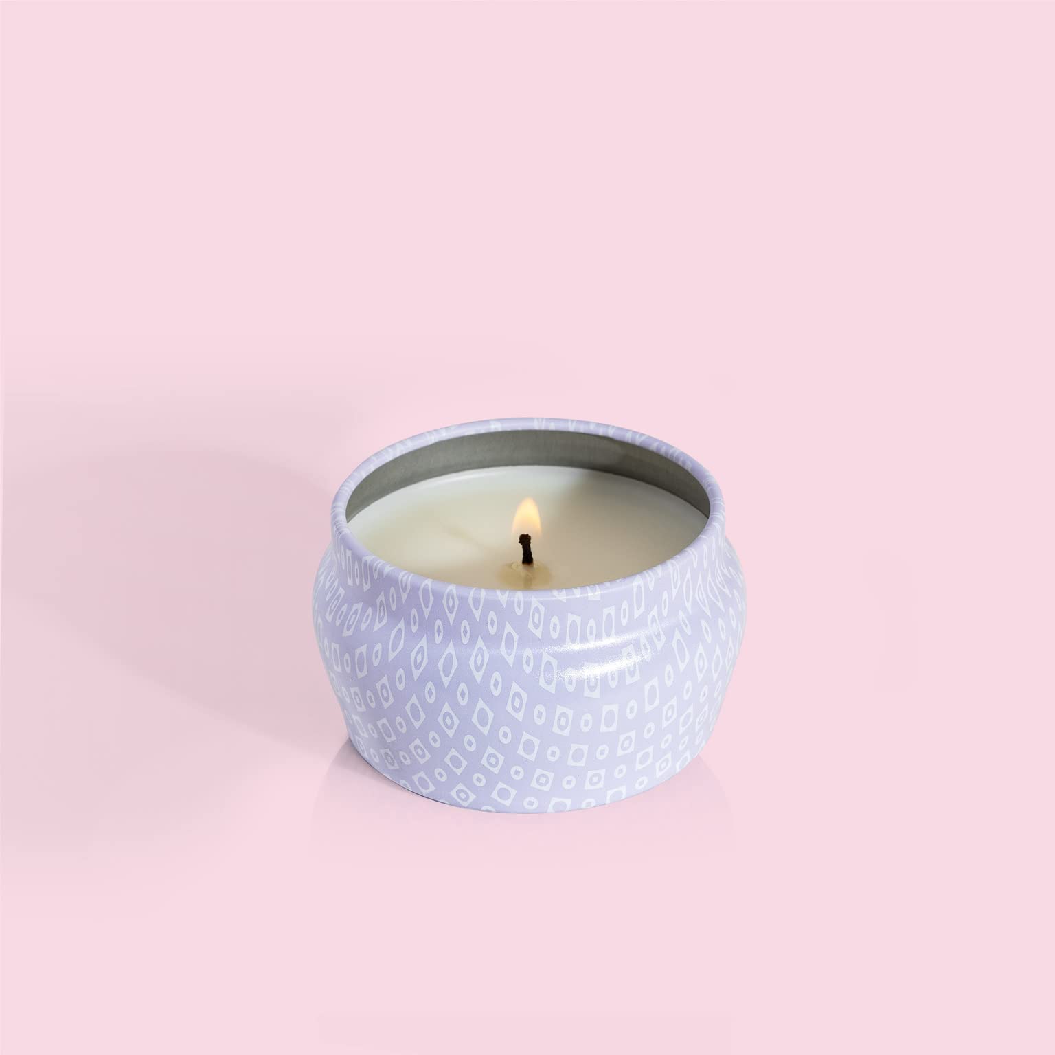 Capri Blue Volcano Lavender mini tin candle travel-friendly option for home.