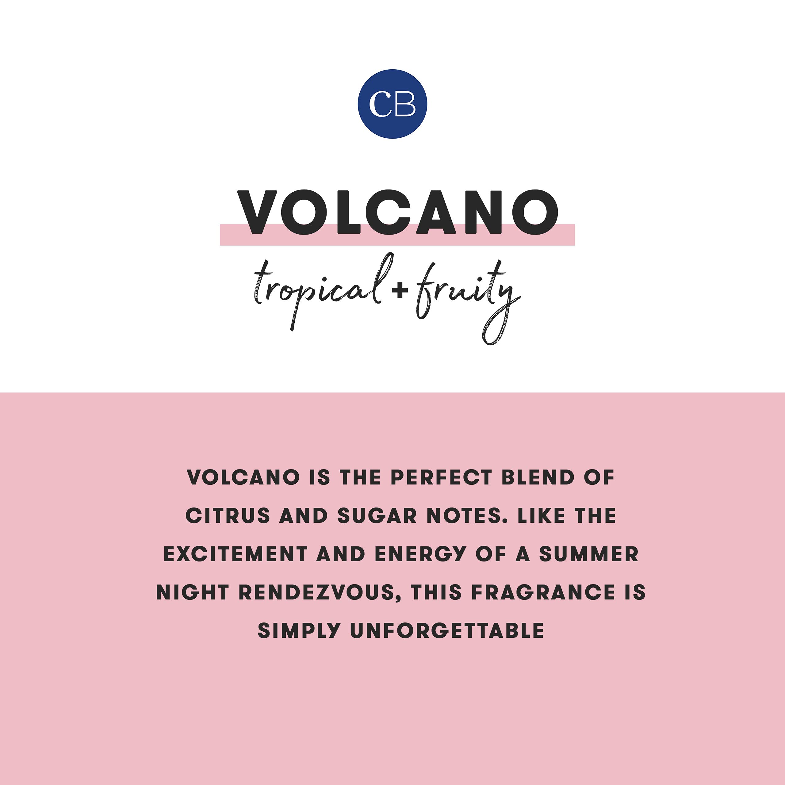 Capri Blue Volcano mini tin burn wick diffuses scent evenly.