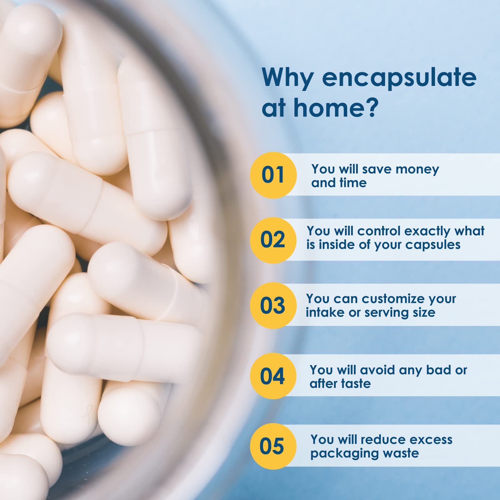 Capsuline gluten-free empty capsule suitable for allergen-conscious projects