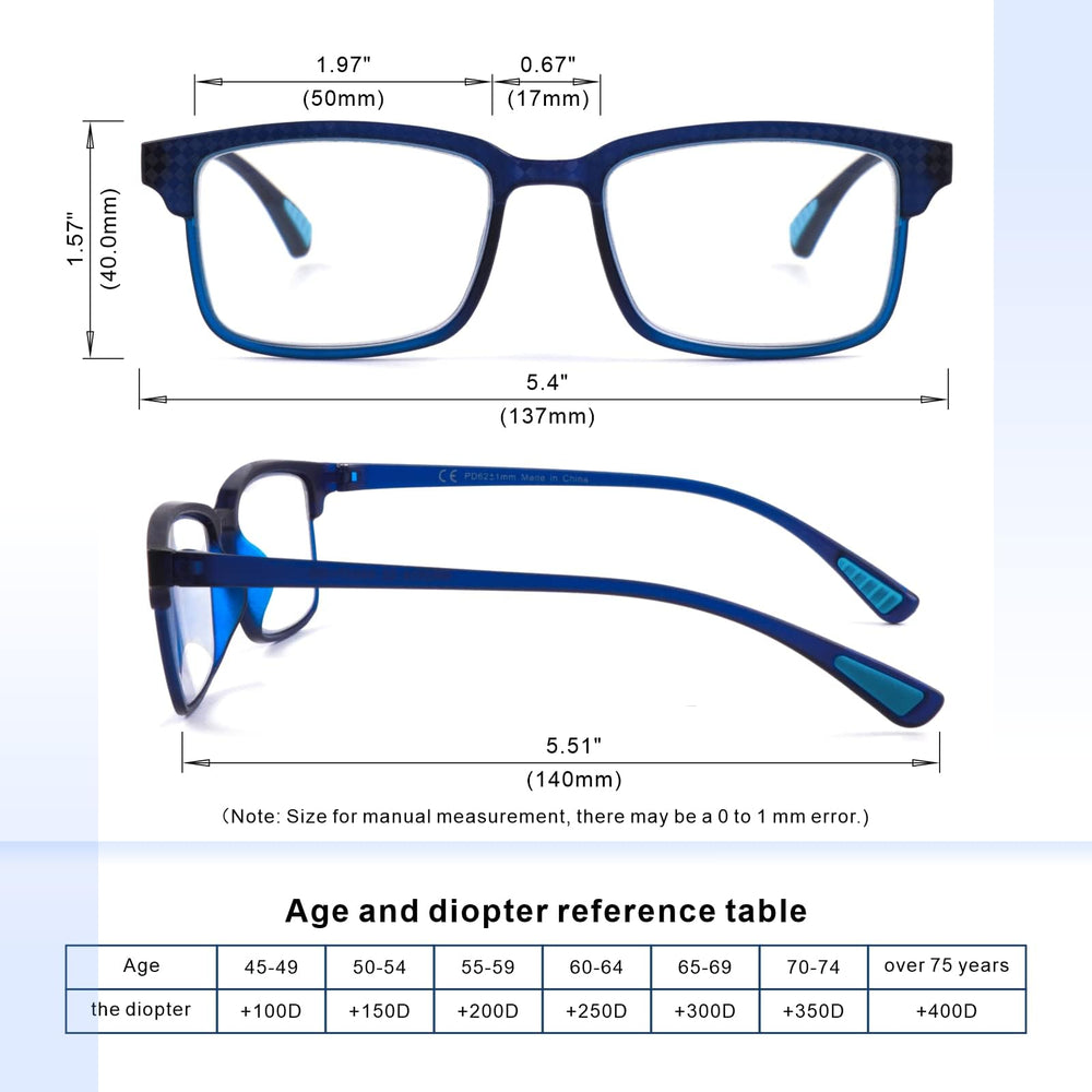 CARA Optical two-pack packaged reading glasses ready for gifting