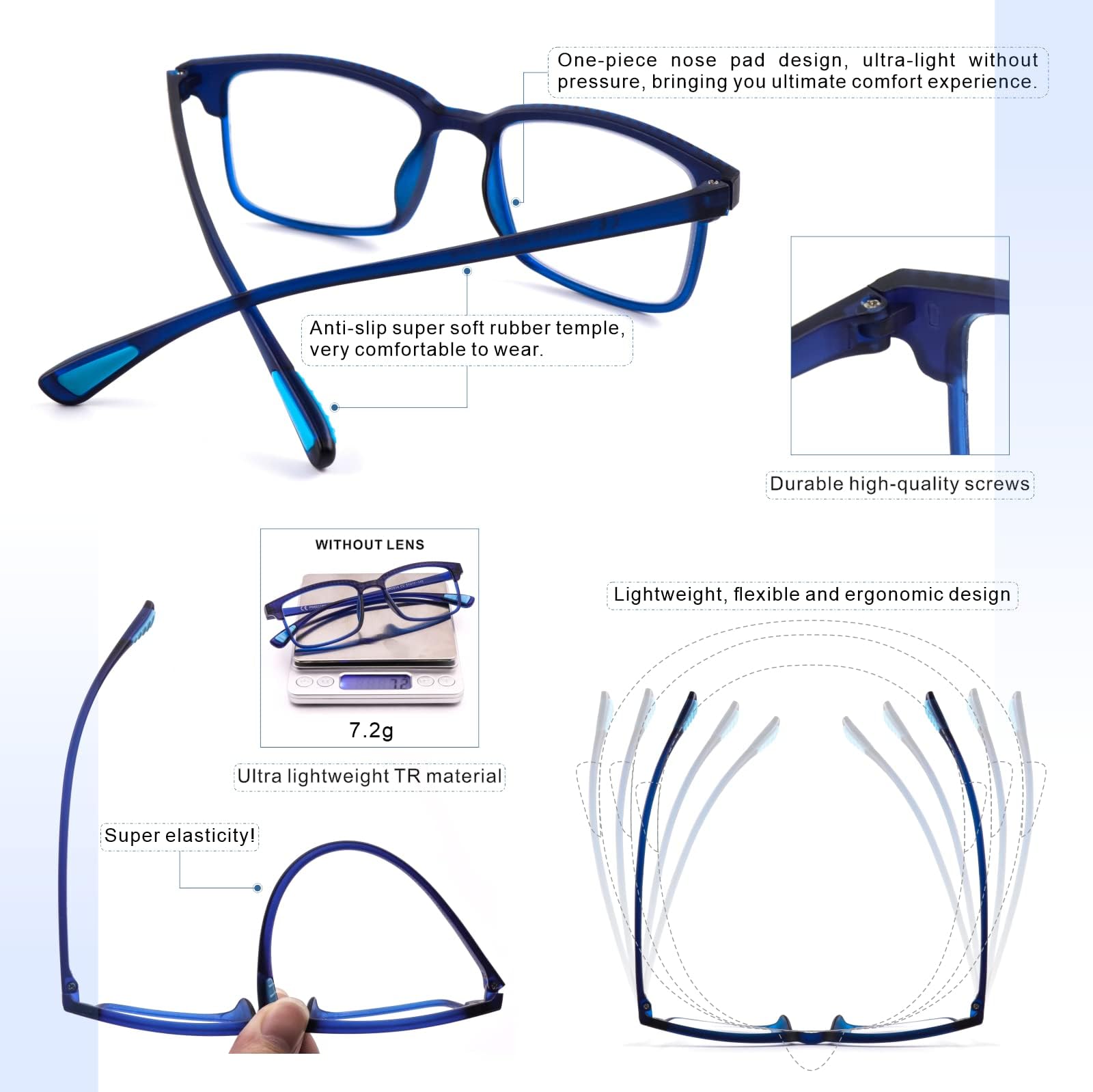 CARA Optical in-workspace scene with glasses at a computer