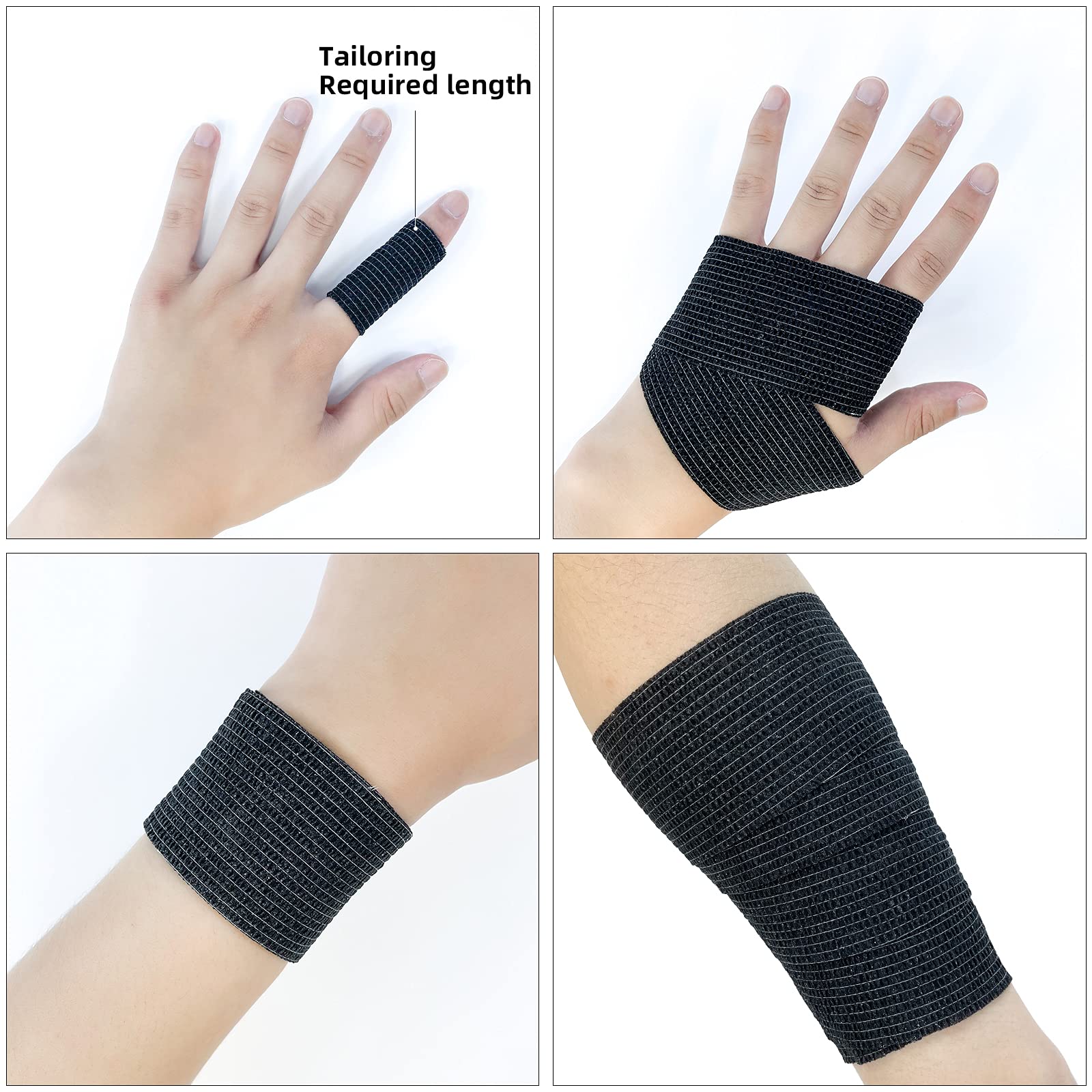 CARBOU bandage wrap soft breathable material for comfortable wear