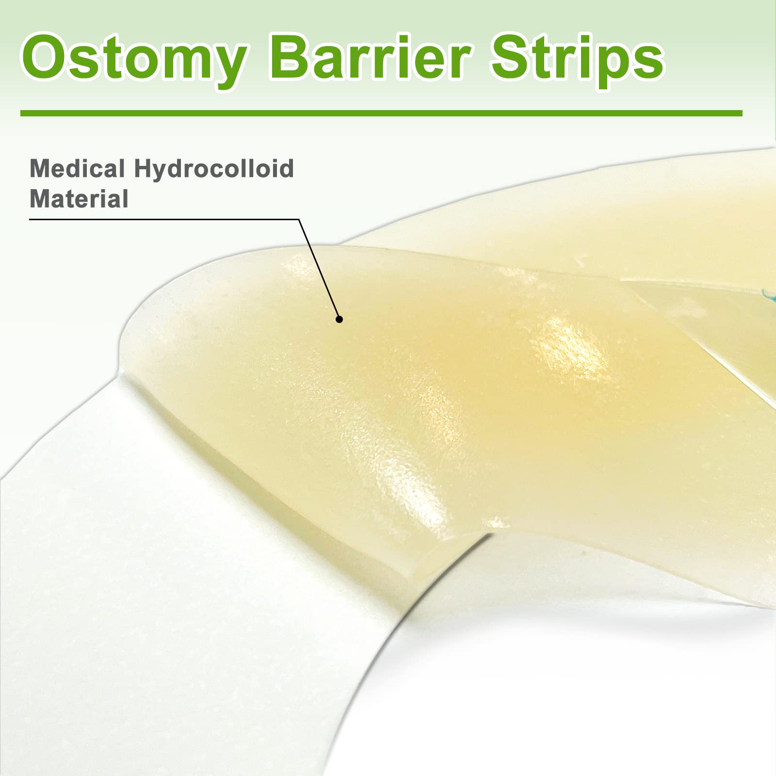 CARBOU hydrocolloid waterproof strips prevent lifting during activity