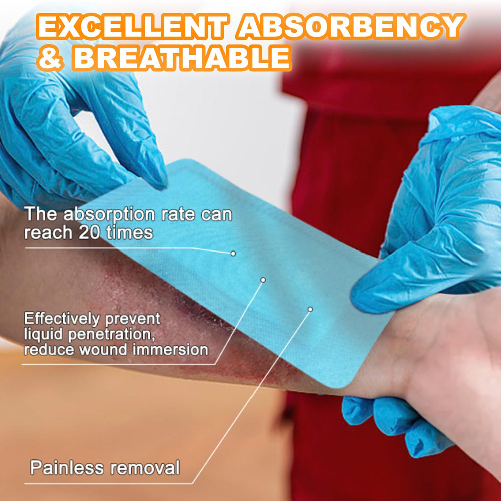 CARBOU individually packaged dressings ensure sterile, convenient use