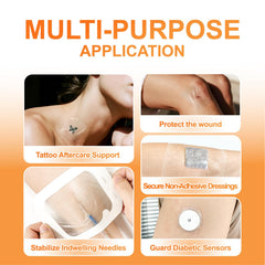 CARBOU post-surgical shield keeps incisions dry during bathing and recovery