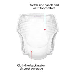 Cardinal Health overnight protection training pants designed for kids.