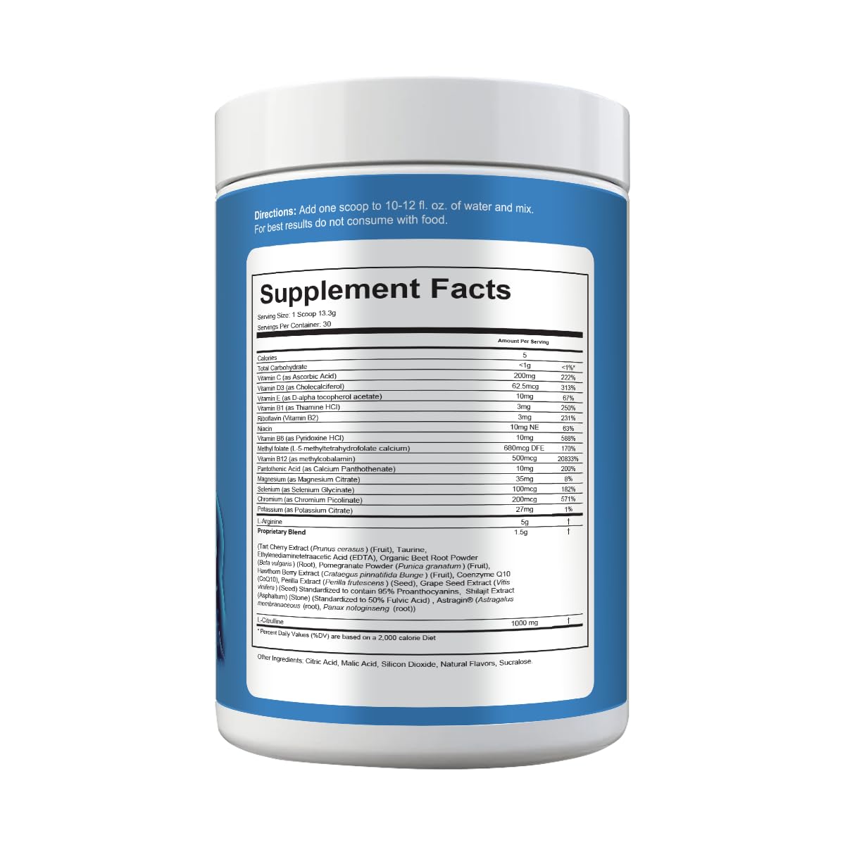 Cardio 911 CoQ10 ingredient close-up highlights heart-friendly antioxidant support.