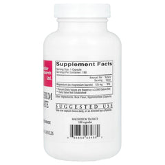 Cardiovascular Research Magnesium Taurate capsules on a white surface for convenient daily use
