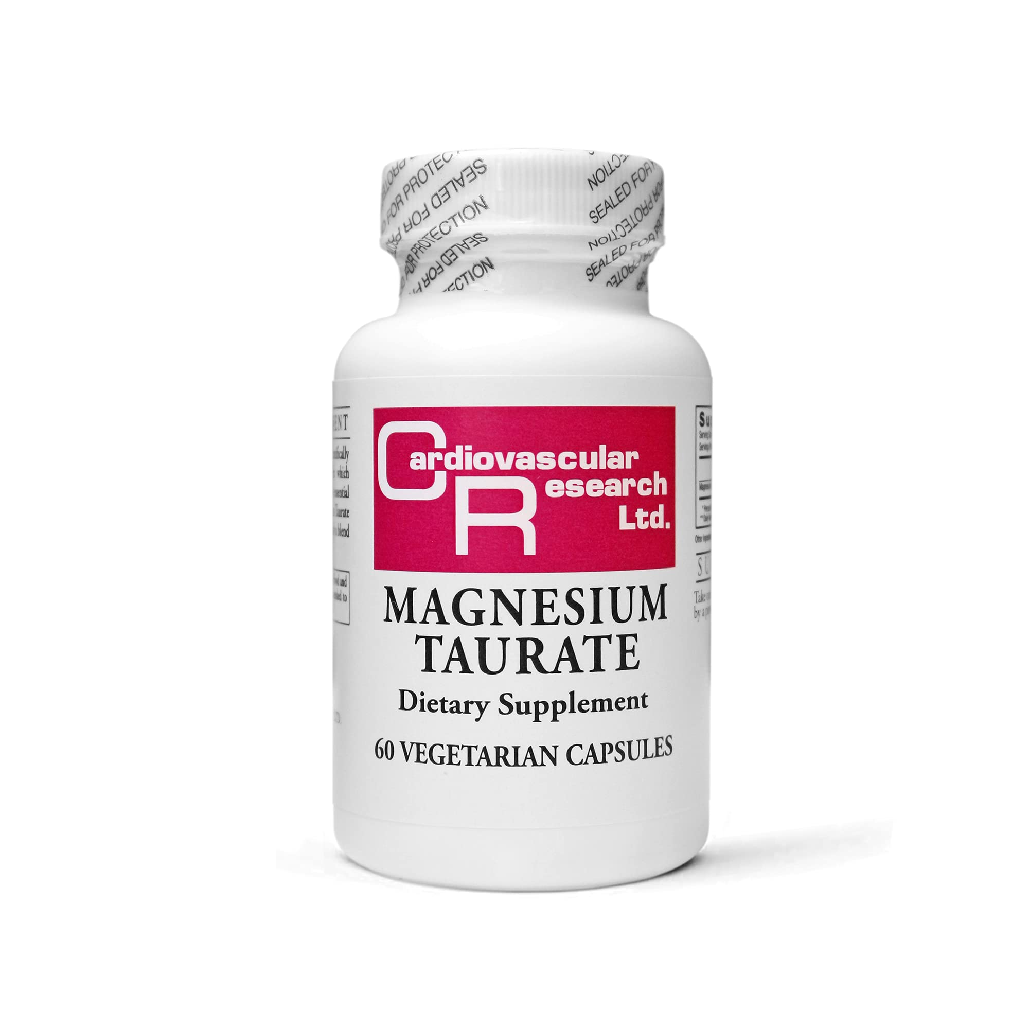 Cardiovascular Research magnesium taurate capsules for daily mineral balance.