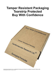 Cardiovascular Research tamper-resistant box ensures secure packaging and product integrity.