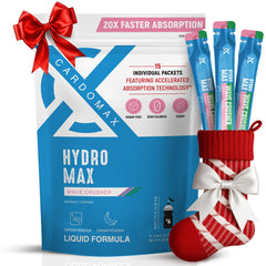 CardoMax Hydromax WaveCrusher packets for fast on-the-go hydration