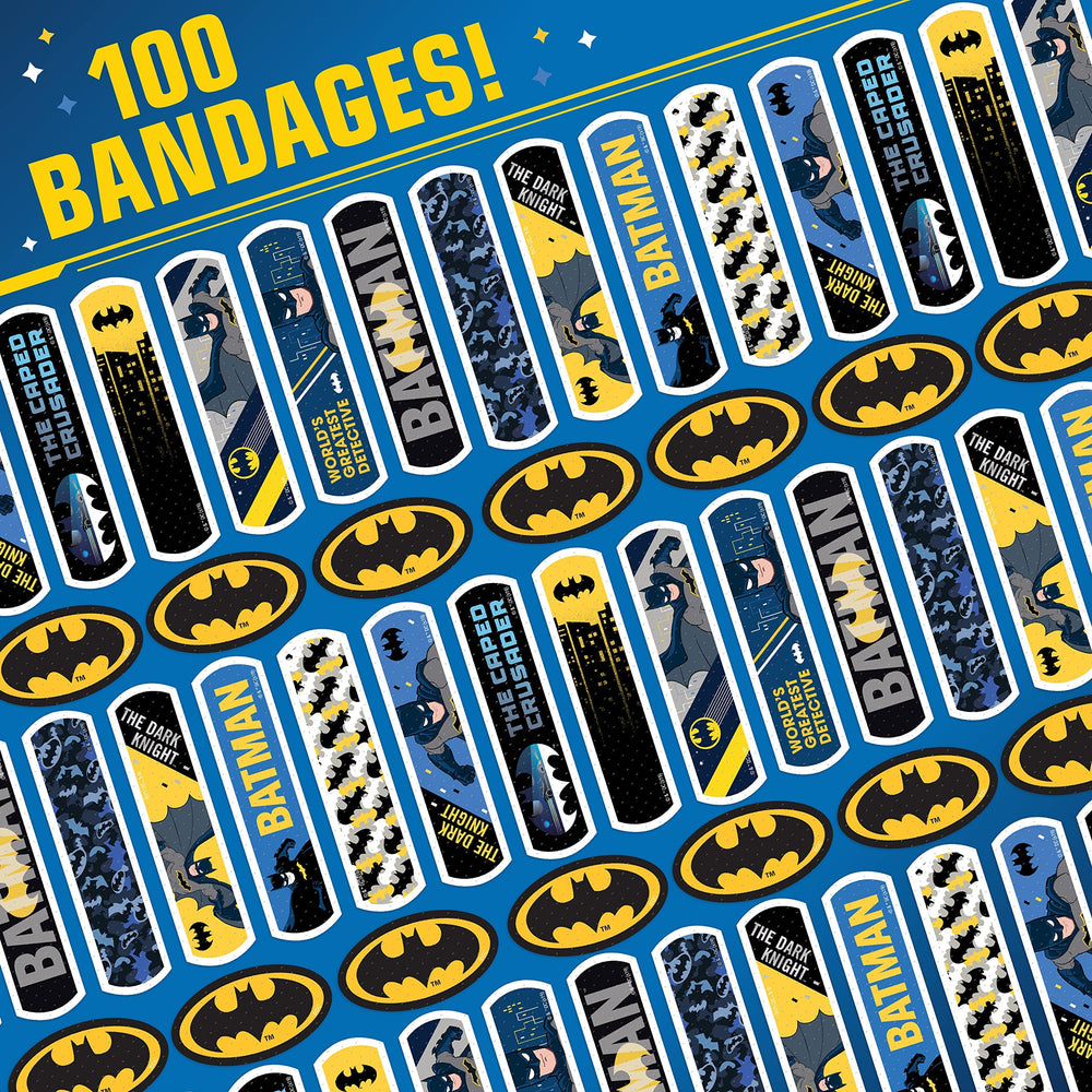 Care Band Batman: adhesivo divertido que mantiene las curitas en su sitio durante juegos.