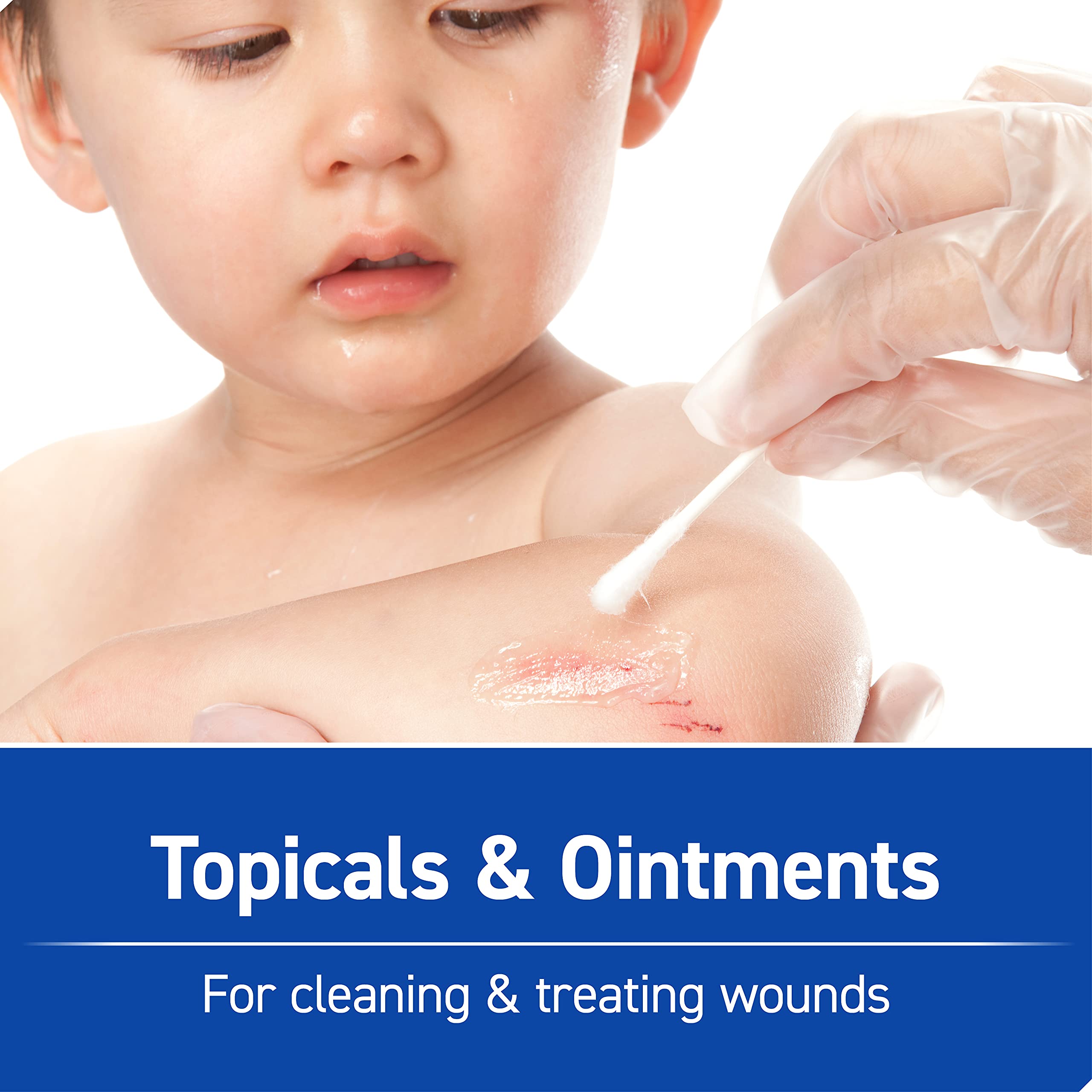 Care Science injury treatments for minor scrapes and bruises.