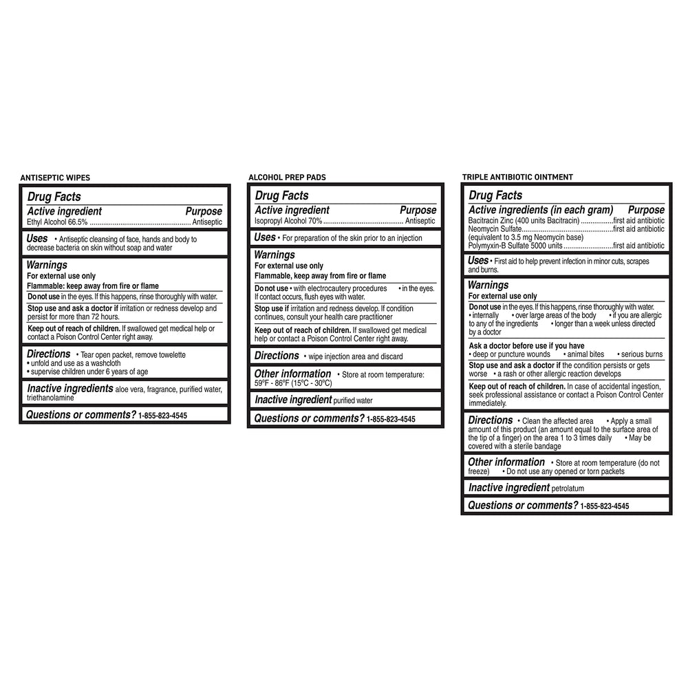 Care Science professional-use kit ideal for work, school, travel.