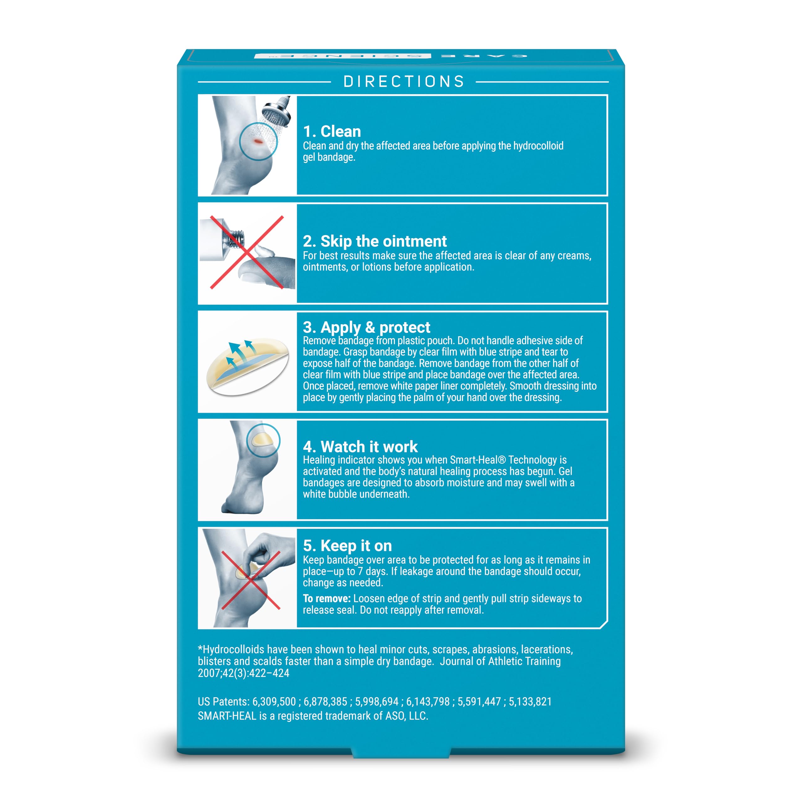 Ideal para viajes y actividades con Care Science Smart Heal