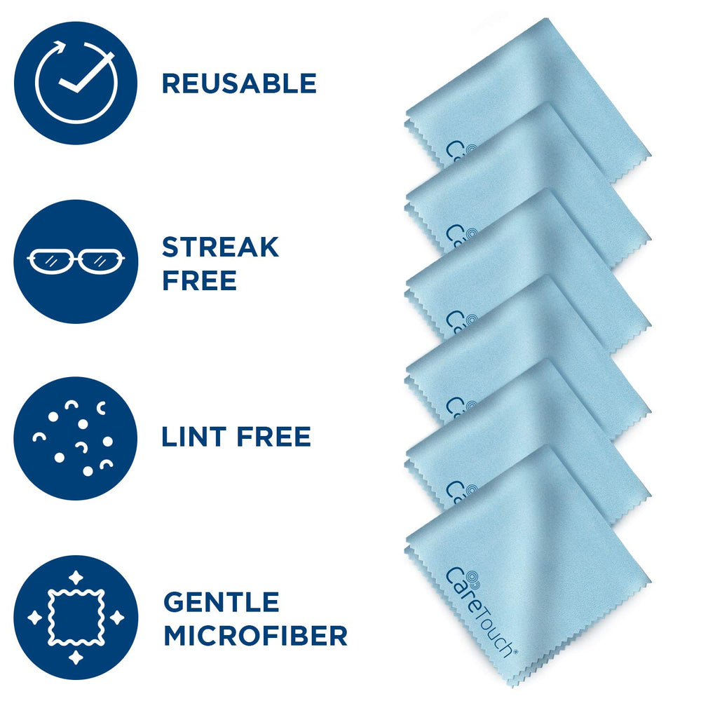 Care Touch lens-wipes-dry-clear: ammonia-free formula dries quickly with no streaks.