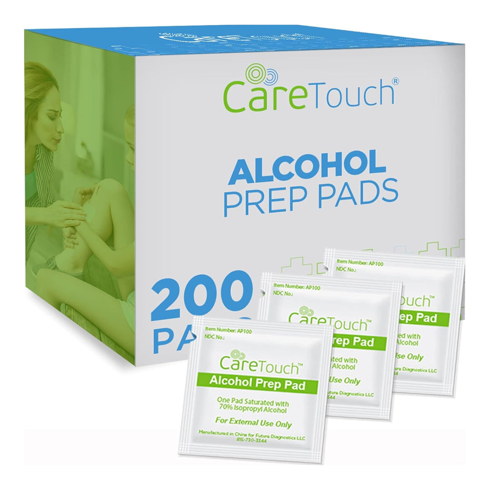 Care Touch: toallitas de alcohol al 70% en empaque individual para uso higiénico diario