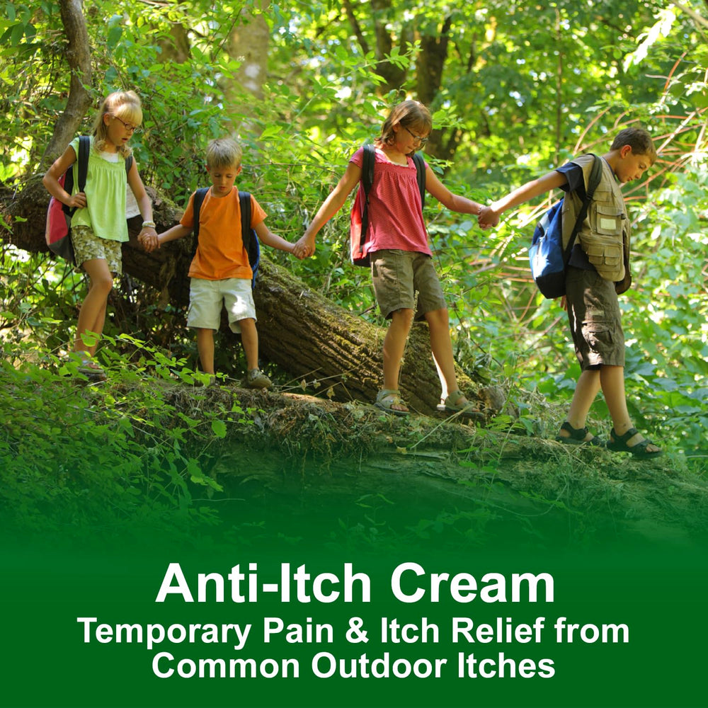 CareAll Anti-Itch Cream skin application on irritated area.