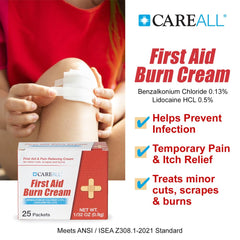 CareAll benzalkonium chloride label highlights infection-prevention benefits