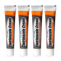 CareAll clotrimazole cream 1oz tube for targeted antifungal relief.