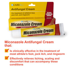 CareAll crema antifúngica en tubo con sello de seguridad