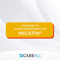 CareAll crema antifúngica para uso entre dedos con Miconazol Nitrato 2%