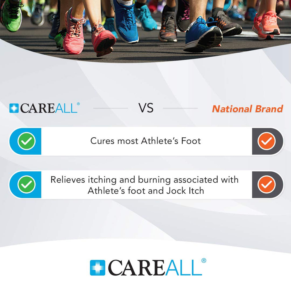 CareAll itching relief cream soothes fungal rash discomfort