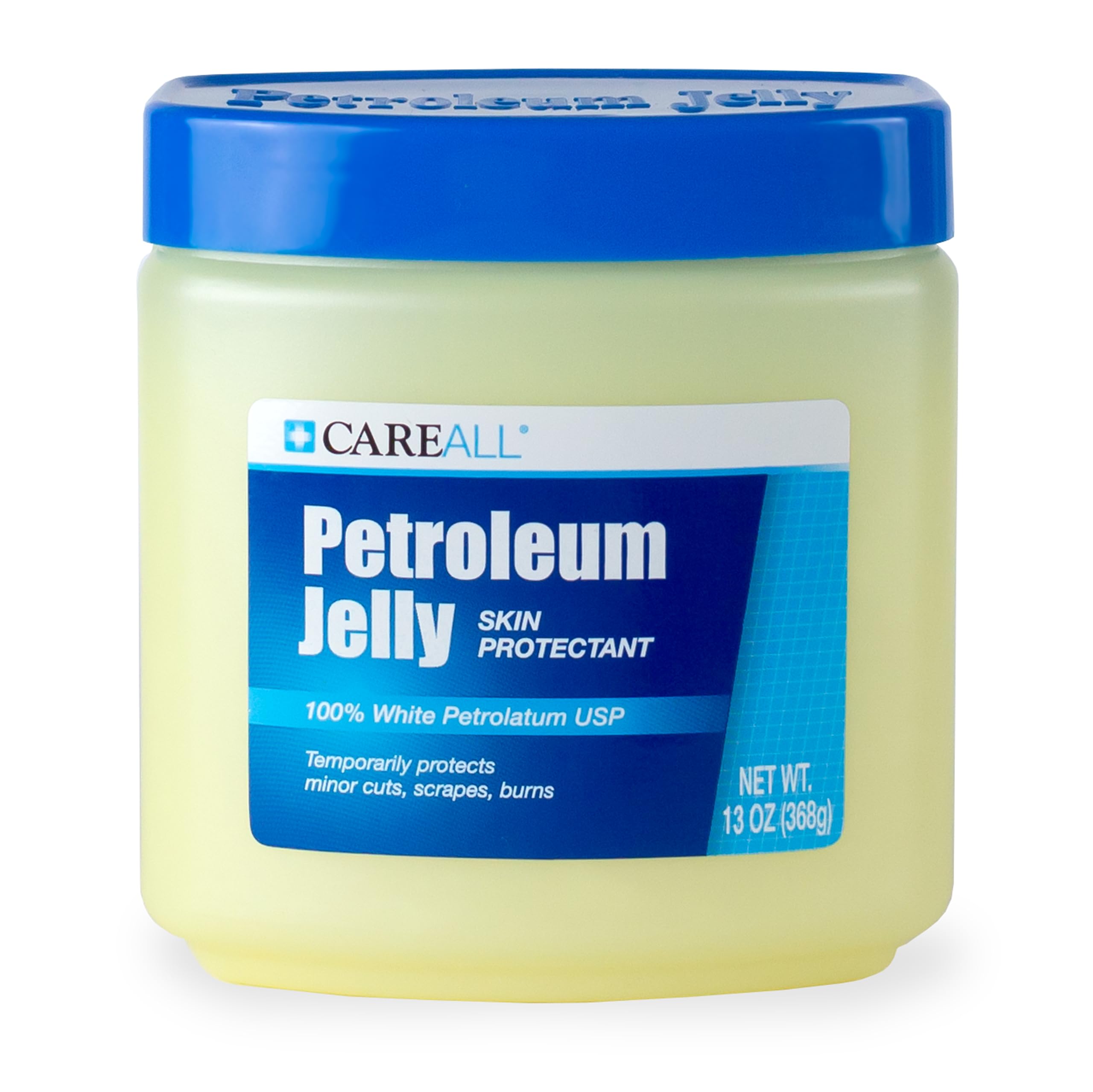 CareAll vaselina frasco de 13 onzas, hidratación suave para la piel.