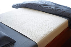 Careboree queen underpad with 34x60 top layer protects bedding from spills.