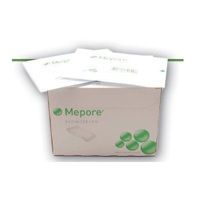 Care Corner Mepore dressing 6x7cm, box of 60, suitable for home and workplace.