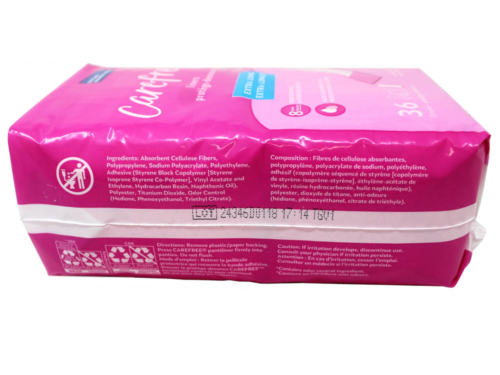 Carefree unscented liner ideal for daily wear