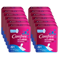 Carefree Acti-Fresh panty liner thin to go for discreet daily protection
