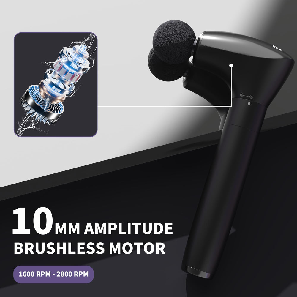 CAREKING five-speed levels customize intensity from gentle to deep relief