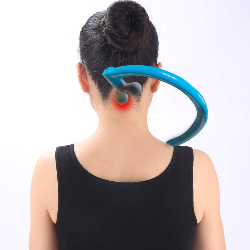 CARELAX Self Massage Tool blue massager stick ideal for office use