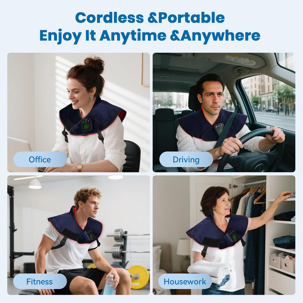 CAREMORR built-in timer options 15/30/45 minutes for convenience