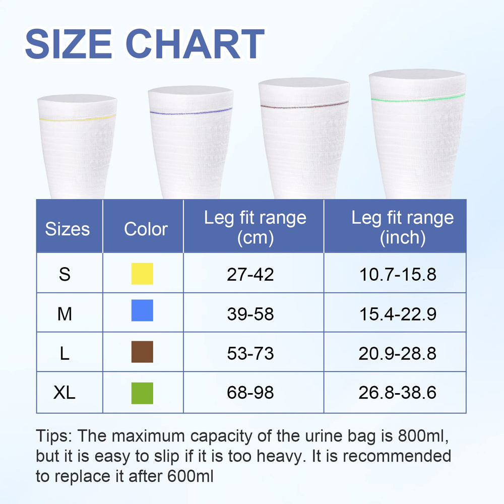 CARER Healthcare catheter leg sleeve elastic fabric is soft, breathable.