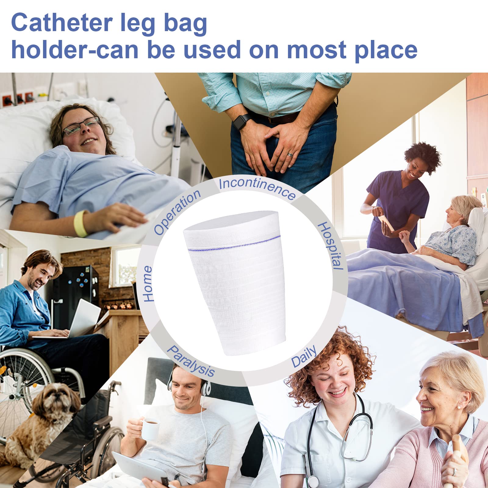 CARER Healthcare leg bag holder privacy design helps maintain dignity.