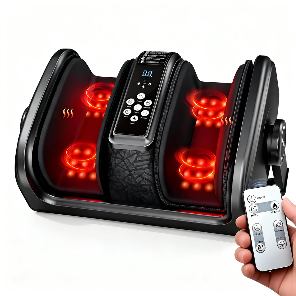 CARESKY Foot Massager front view shows ergonomic design for daily use.