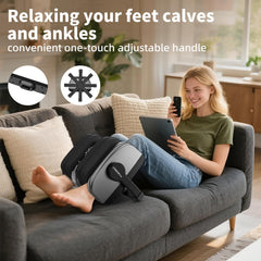 CARESKY Foot Massager LCD panel illustrating easy real-time adjustments.